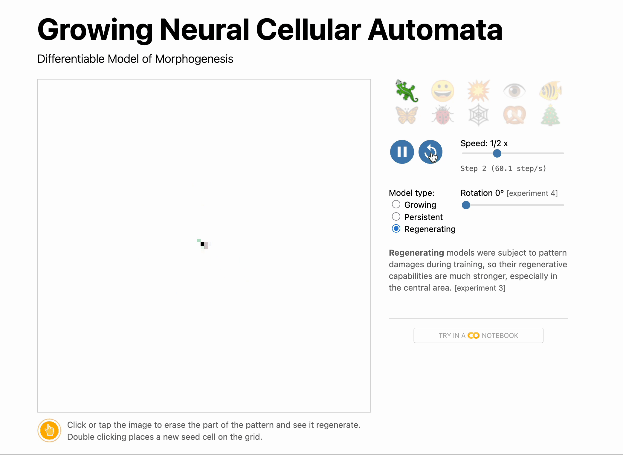 Neural Cellular Automata